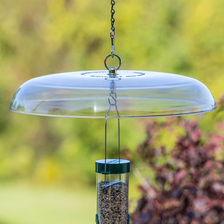 Duncraft Tilt Top Squirrel Baffle - Premium Squirrel Proof Bird Feeder Guard for Outdoor Use | Protects Bird Feeders from Squirrels & Pests | Perfect for Backyard, Garden & Patio Bird Watching
