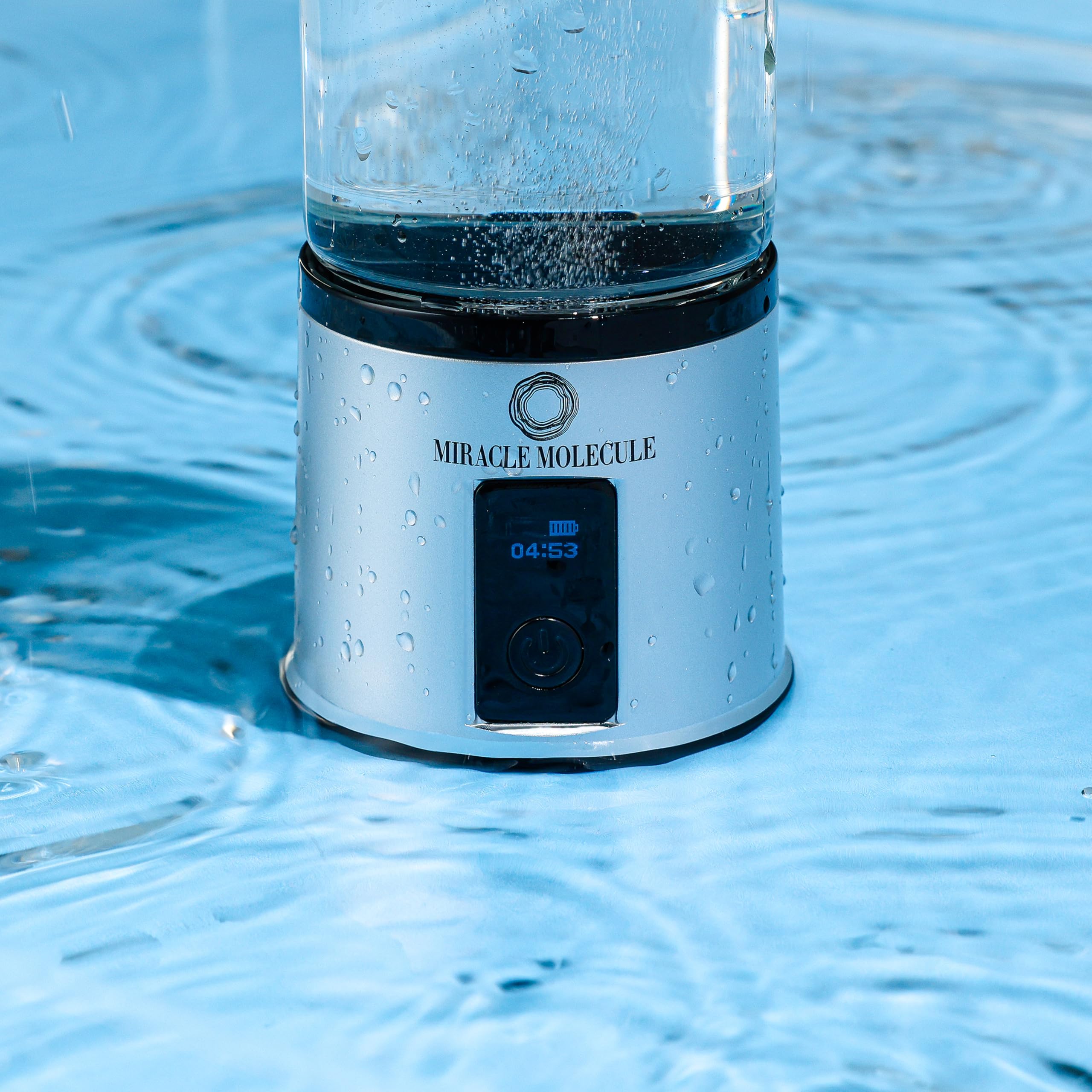 Premium Hydrogen Water Bottle Generator with 5 PPM & SPE 2024 Technology - Pure Hydrogen Infused Water Maker for Hydration, Detox & Wellness - Perfect for Home, Gym, Travel & Office Use