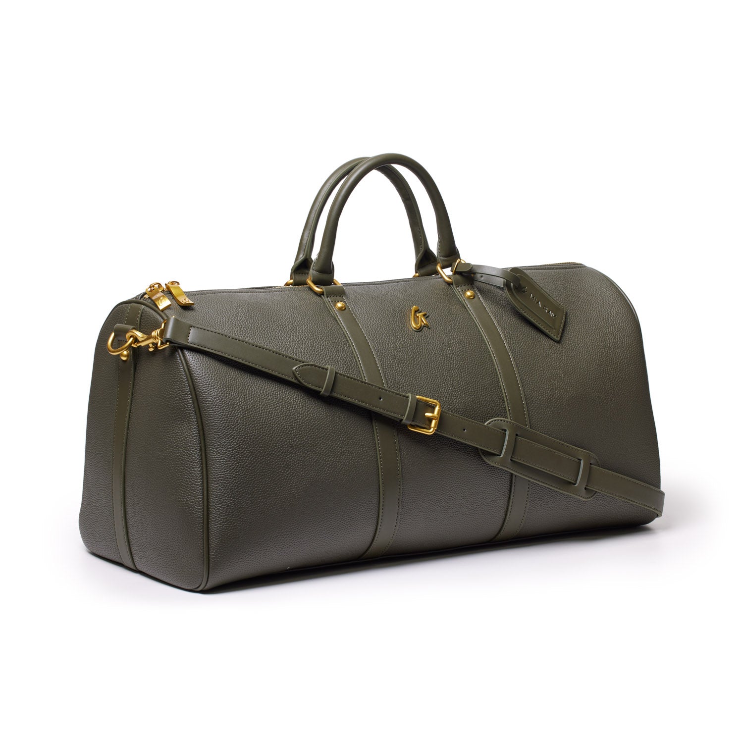 Pebble Duffle Bag - Olive Green Waterproof Travel Duffel for Gym, Camping & Weekend Getaways