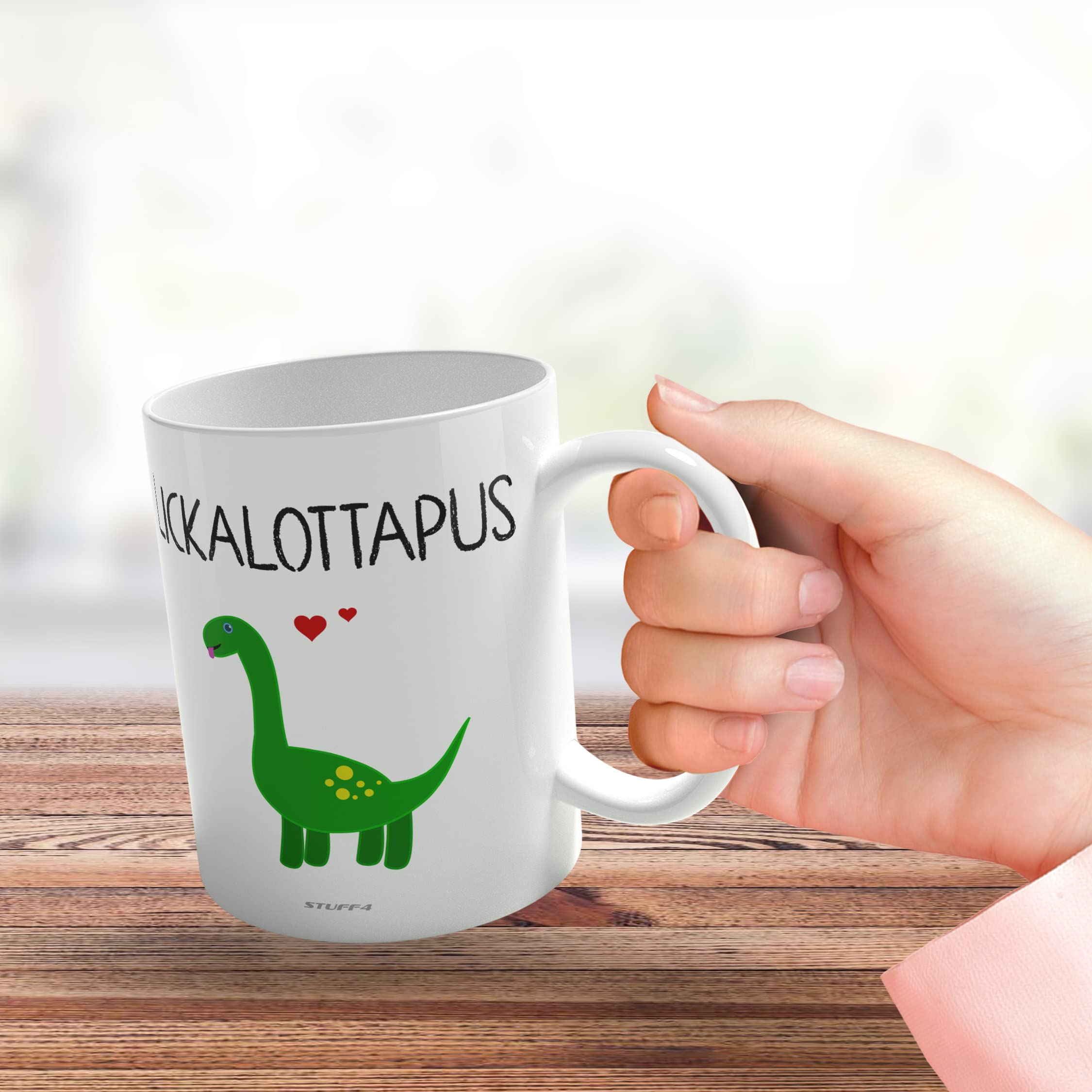 **Premium 11oz Ceramic Dinosaur Mug - Dishwasher Safe Funny Lesbian & LGBT Gifts for Adults - Perfect for Coffee, Tea, or Office Humor**