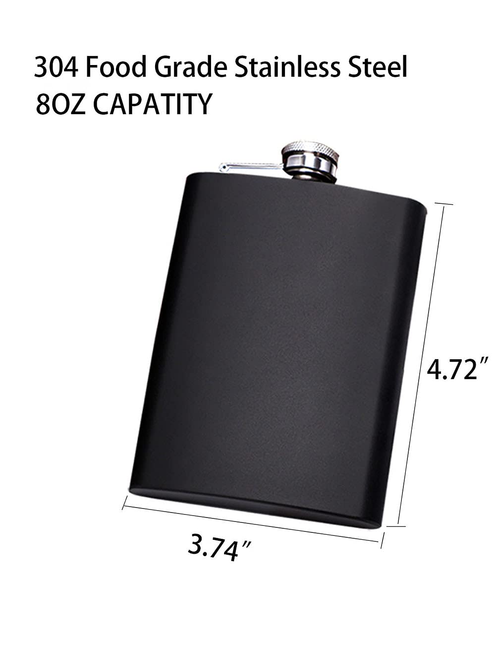 **Personalized 8oz Stainless Steel Flask for Women - Custom Engraved Bridesmaid Gift, Wedding Party, Best Friend, Birthday, Mother's Day & Valentine's Day - Perfect for Parties, Travel & Special Occasions**