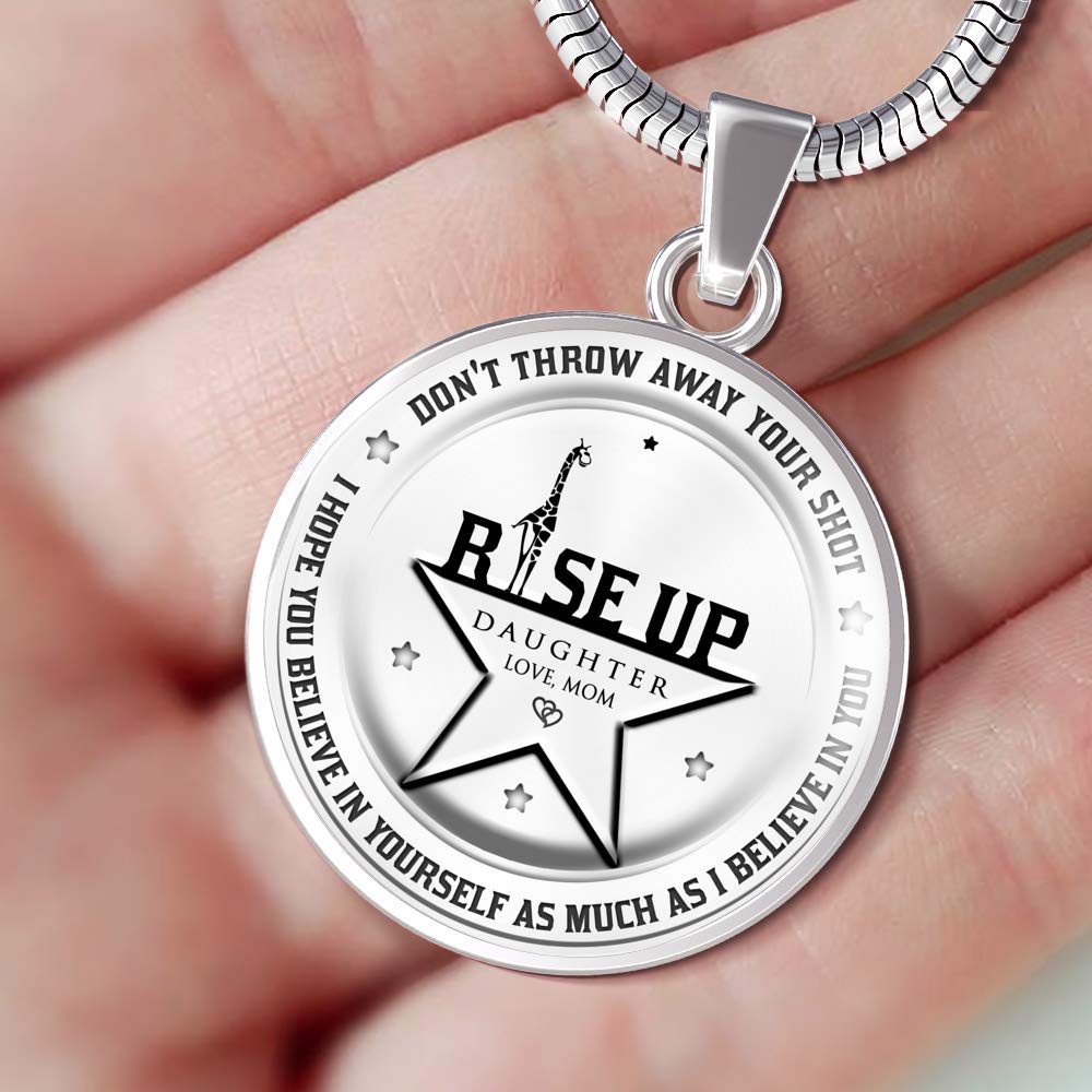 Hamilton Musical Necklace - Broadway Inspired Jewelry for Women & Teens - Perfect Gift for Hamilton Fans - Wear to Concerts, Theater Shows & Special Events