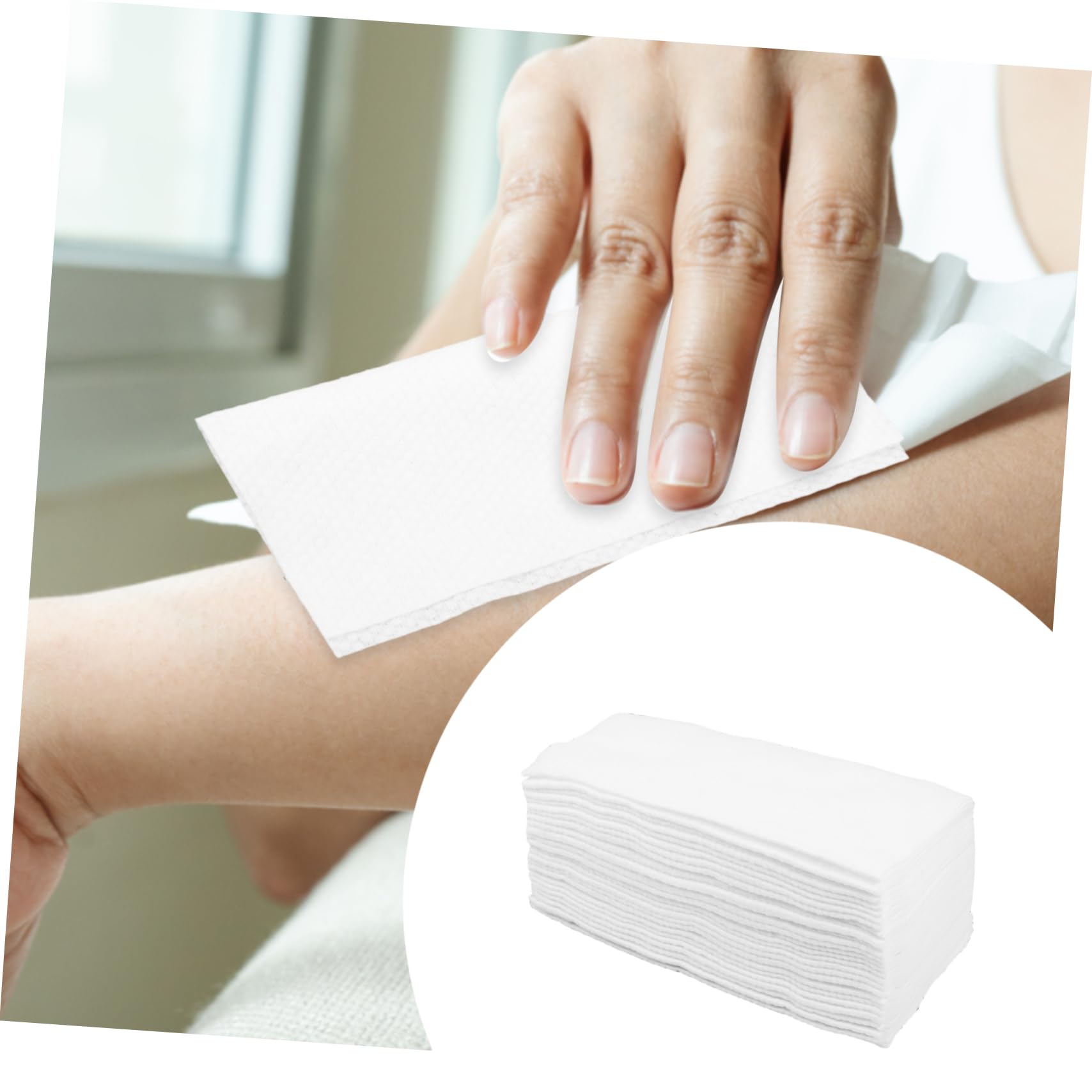 VOSAREA 60-Pack Cotton Face Towels - Soft Makeup Remover & Facial Cleaning Wipes, Gentle Body Hand Towels for Travel, Gym & Daily Skincare Routine | Hypoallergenic & Reusable
