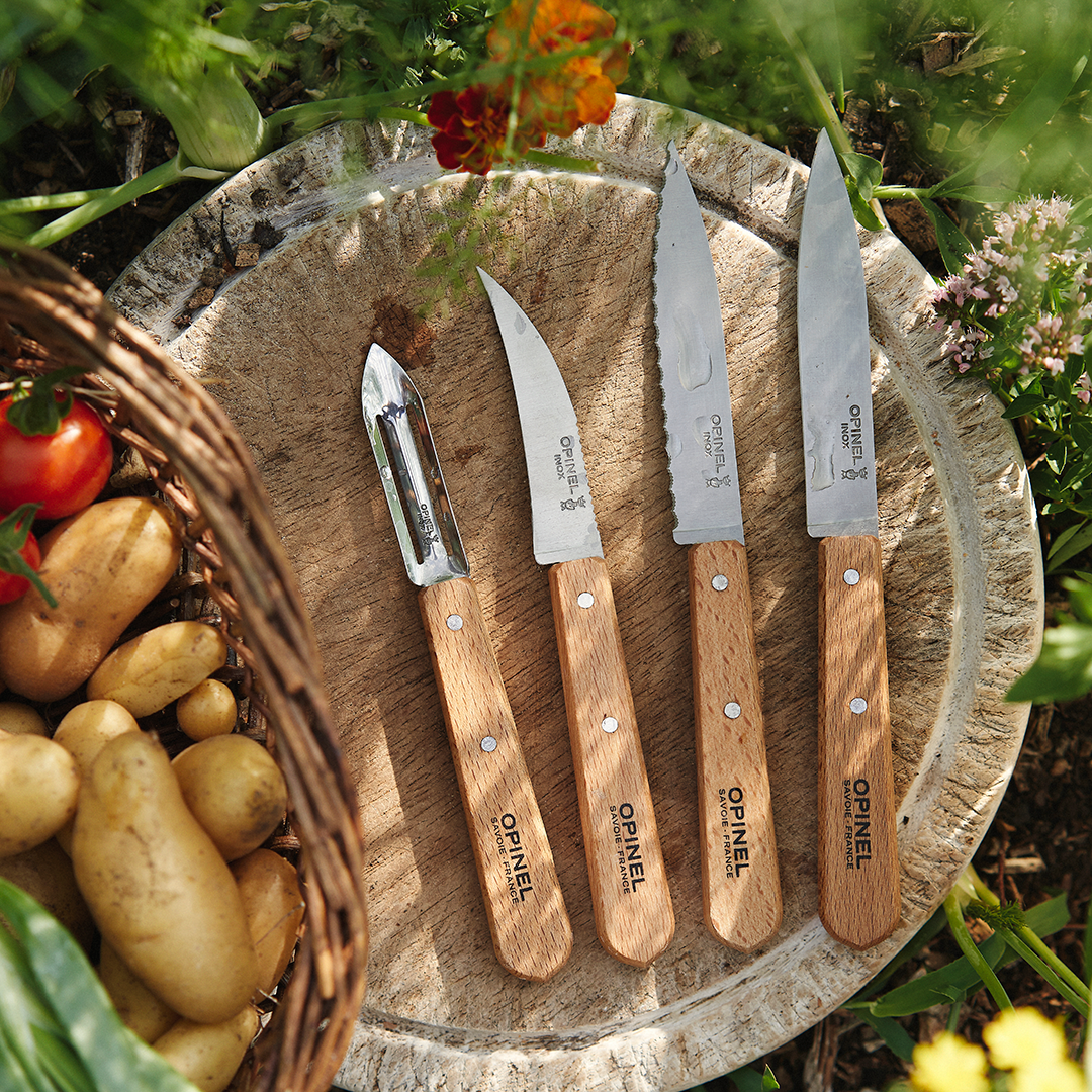 Premium Small Kitchen Knife Set - 3-Piece Stainless Steel Chef Knives for Cooking, Slicing & Dicing | Perfect for Home Chefs, Camping & Small Kitchens