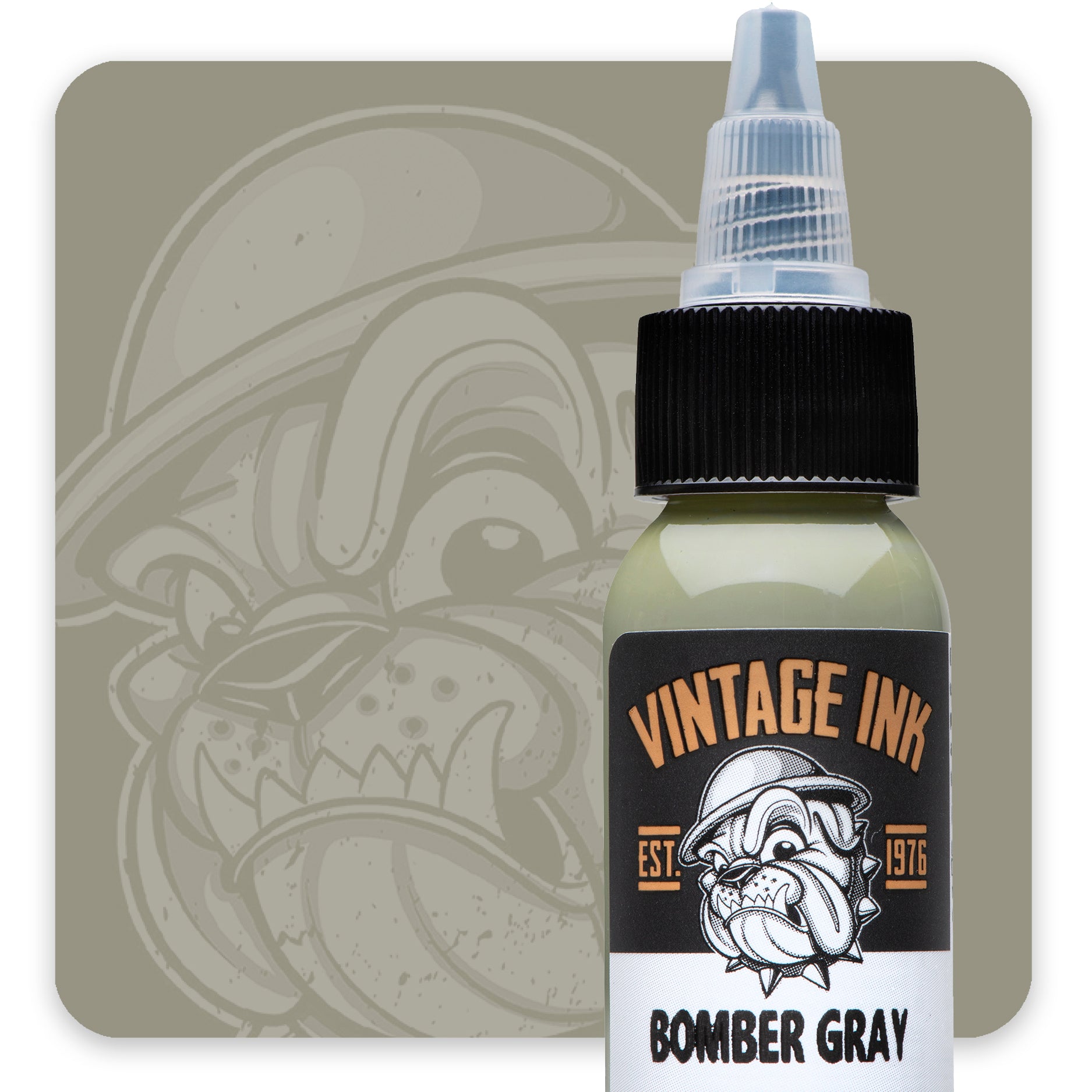 Eternal Vintage Ink Bomber Gray Ink - Premium Quality Ink for Calligraphy, Fountain Pens & Art Projects - Perfect for Lettering, Drawing & Creative Writing