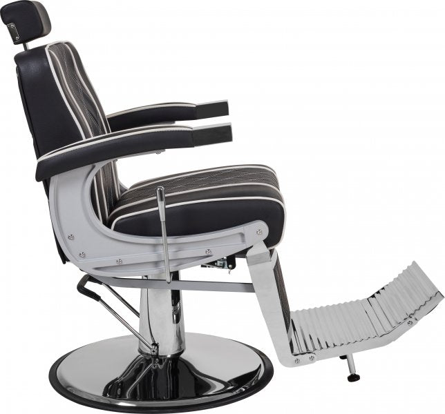 Greenlife Ninja Advance Modern Classic Hydraulic Salon Barber Chair - Professional Hair Cutting Styling Chair for Barbershops & Home Use