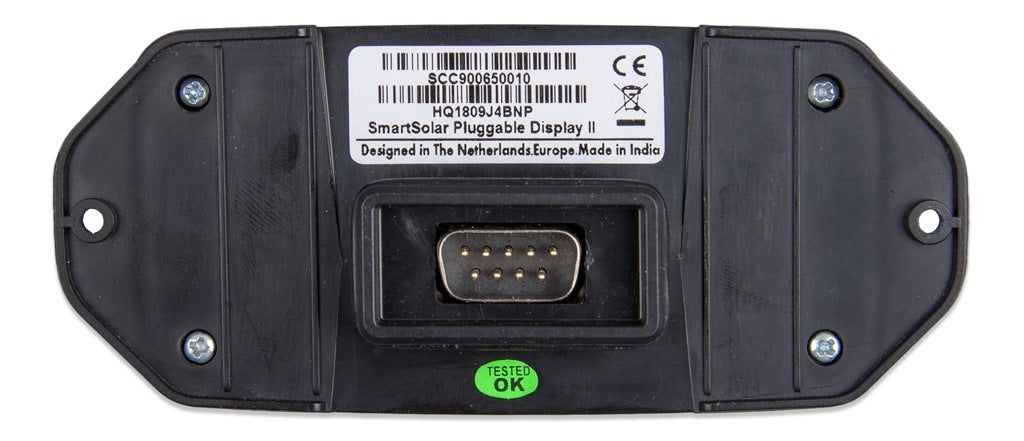 Victron Energy SmartSolar MPPT Charge Controller with Pluggable Display - Solar Panel Battery Charging for RVs, Boats & Off-Grid Power Systems