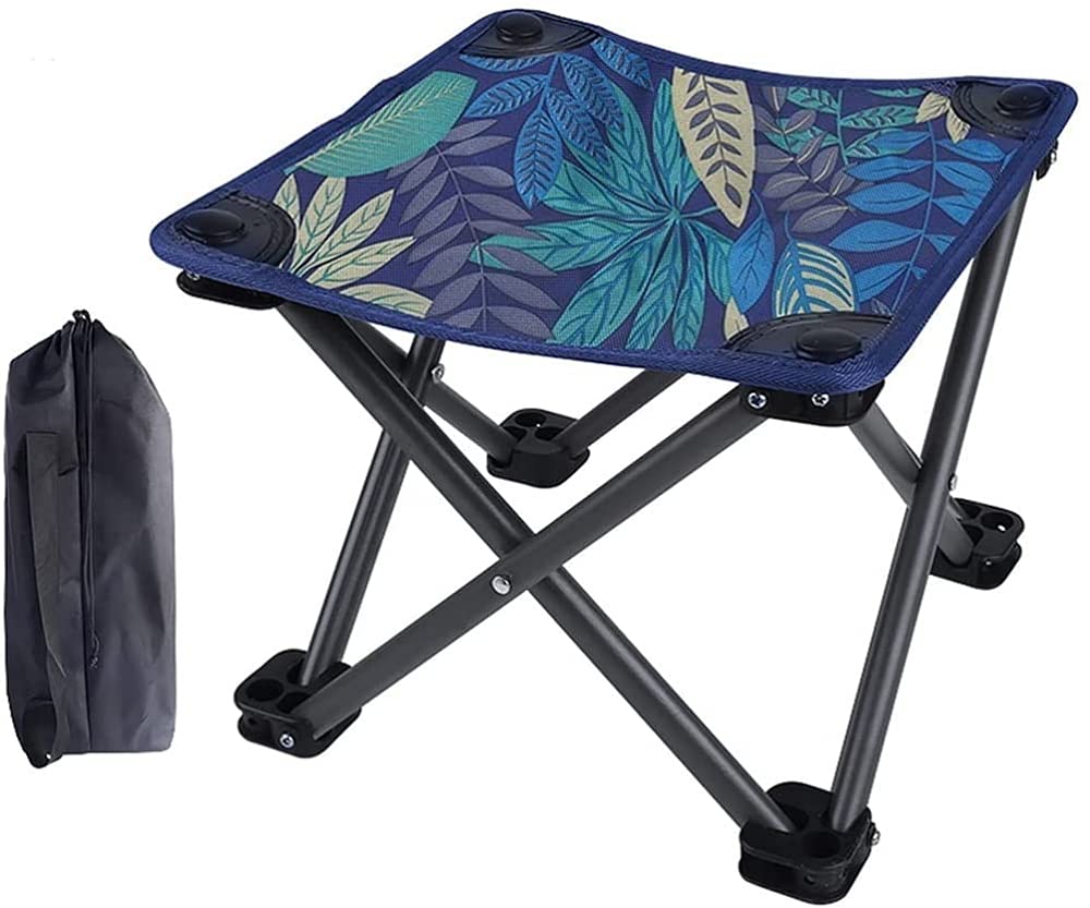 Zhouye Ultralight Portable Folding Camping Chair - Compact Outdoor Lounge Deck Chair for Hiking, Picnic, Beach, Fishing & Gardening - Includes Carry Bag for Easy Transport | Perfect for Backpacking, Travel & Relaxation in Nature