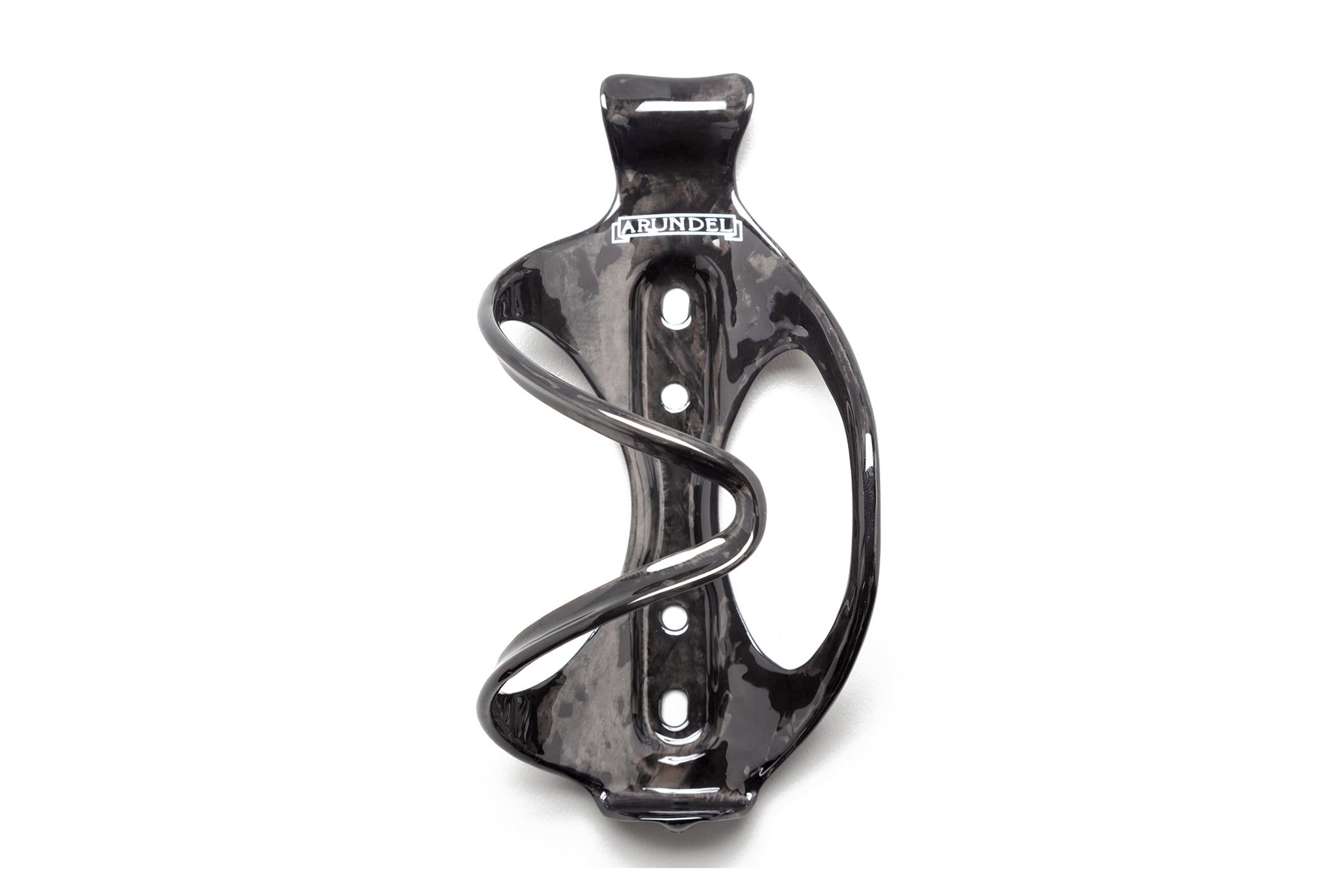 Arundel DTR Mandible Side Loader Water Bottle Cage - UD Glossy Finish for Road & Mountain Bikes - Perfect for Cycling, Racing & Outdoor Adventures