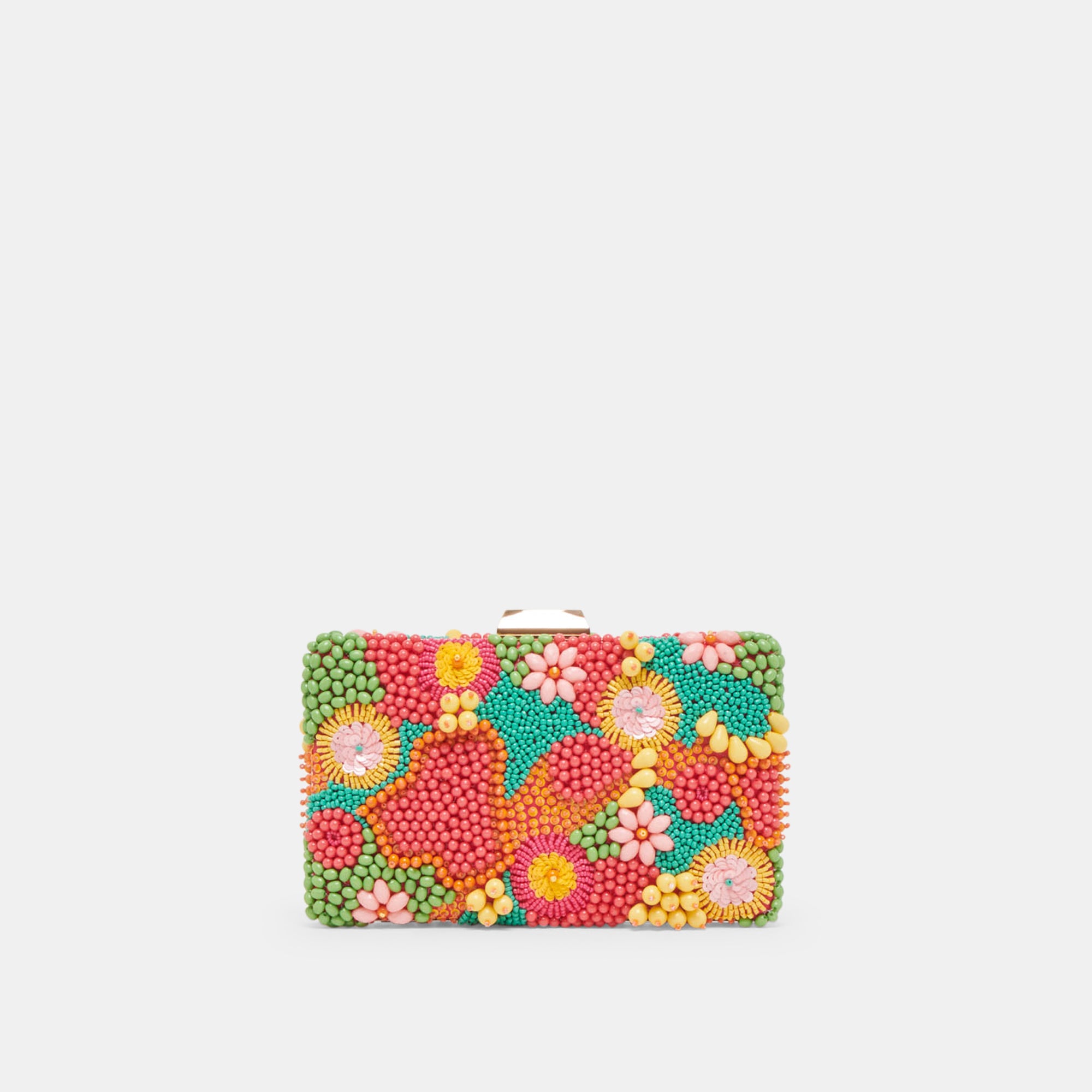 TAORMINA Multi-Beaded Clutch Purse - Elegant Beaded Handbag for Women, Perfect for Evening Parties, Weddings & Special Occasions