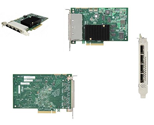 LSI Logic SAS 9201-16e Controller Card - 16-Port 6Gb/s PCIe HBA for SATA & SAS (Model H5-25379-00) - High Performance Storage Expansion for Servers & Workstations - Perfect for Data Centers, RAID Arrays & Enterprise Storage Solutions
