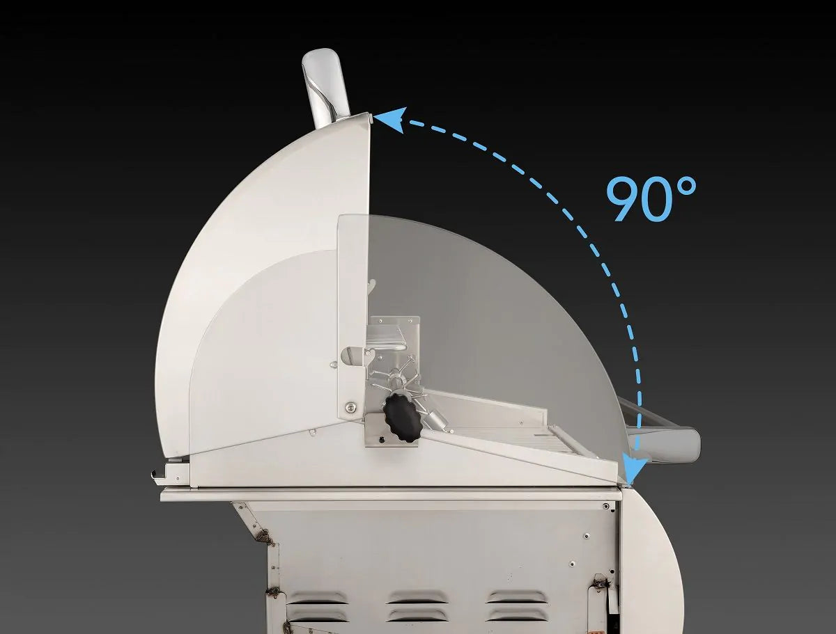 Fire Magic Aurora A430i 24-Inch Natural Gas Built-In Grill with Sear Burner, Back Burner & Rotisserie Kit - Perfect for Outdoor Cooking, Backyard BBQs, and Patio Entertaining