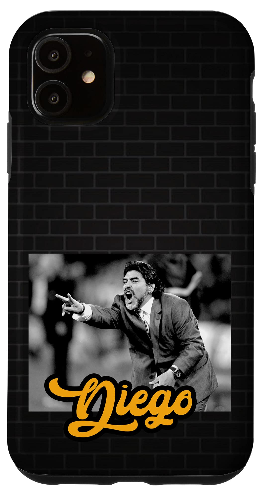 iPhone 11 Case - Diego Maradona World Cup Edition - Durable Protective Phone Cover for iPhone 11 - Perfect for Soccer Fans & Sports Enthusiasts