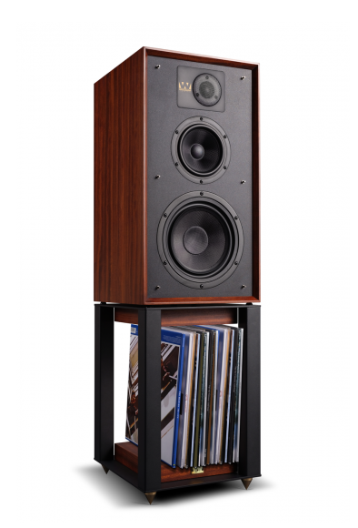Wharfedale Linton Heritage Bookshelf Speakers with Stands - Premium Black Oak Finish (Pair) | Perfect for Home Theater & Audiophile Listening Rooms