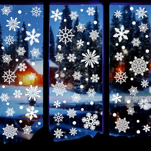 Snowflake Window Clings