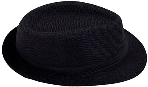 SHISHUONLINE Fedora Hat for Men & Women - Classic Wool Felt Dress Hat with Wide Brim - Perfect for Outdoor Events, Weddings & Fashion Accessories (Pack of 1)