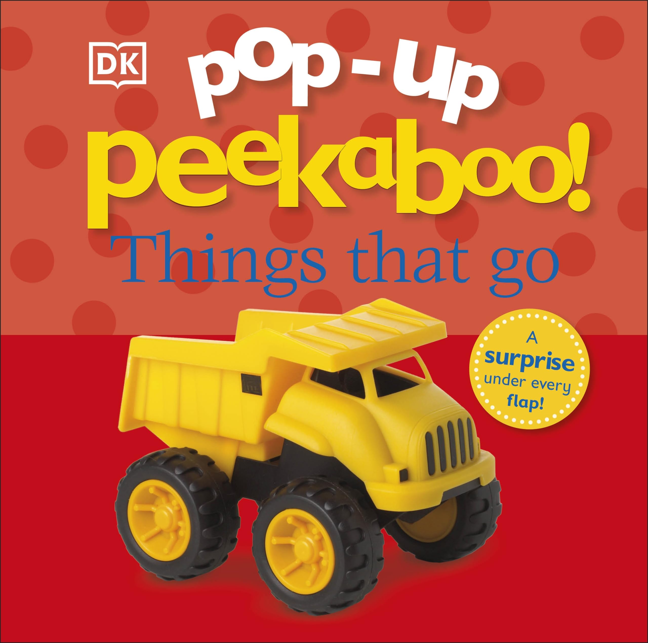 Pop-Up Peekaboo! Things That Go: Interactive Lift-the-Flap Board Book with Surprise Pop-Ups for Toddlers - Perfect for Early Learning, Bedtime Stories & Parent-Child Bonding