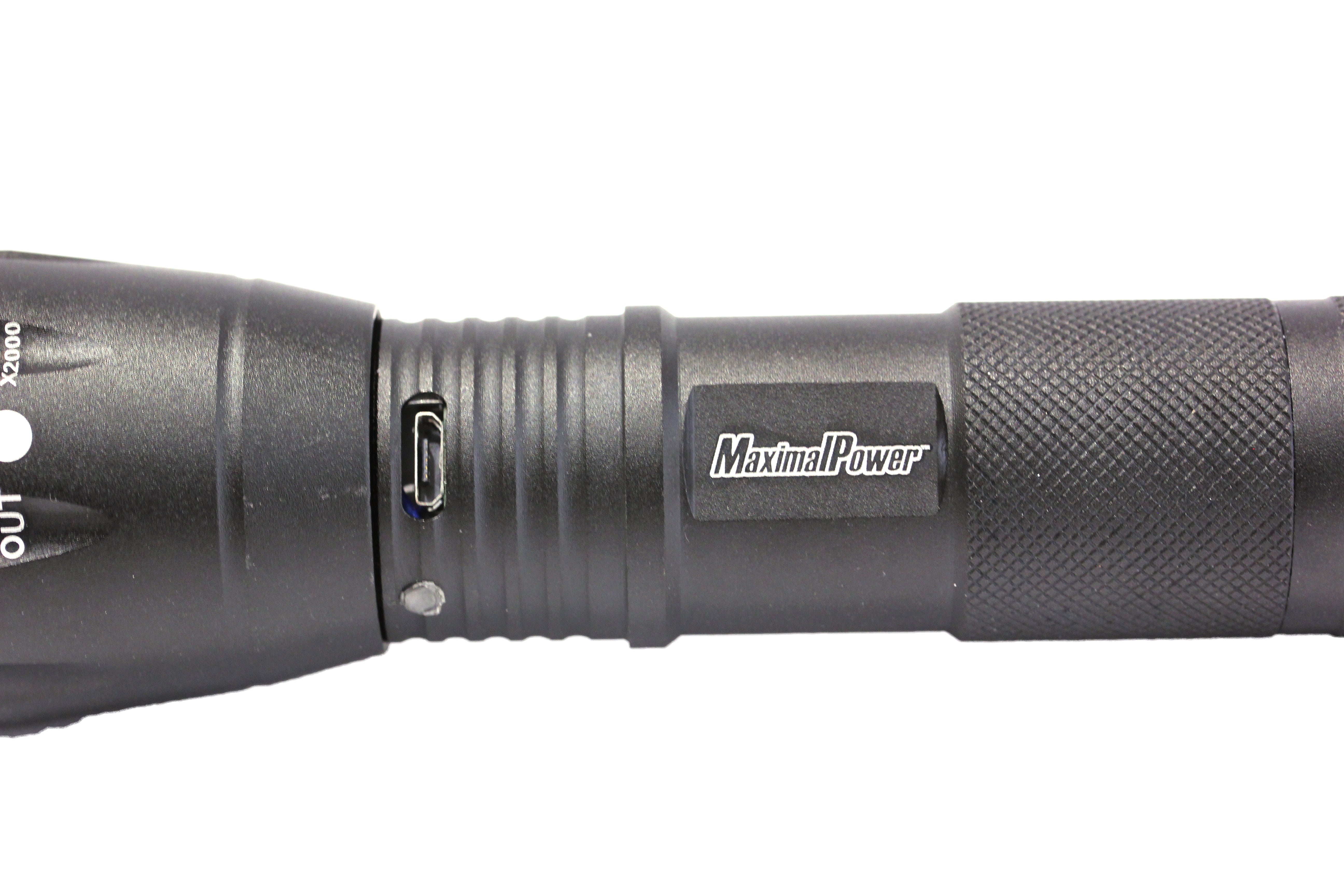 MaximalPower Mini LED Flashlight - Ultra Bright 1000 Lumens, 18650 Rechargeable Battery, Waterproof & Durable for Camping, Hiking, Emergency, Outdoor Adventures