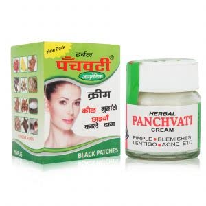 Panchvati Herbals Acne Cream 10gm & Lemon Face Wash 60ml Combo - Fights Acne, Removes Black Spots & Pimples - Gentle Antioxidant-Rich Cleanser for Men & Women - Perfect for Daily Skincare & Blemish Control