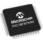 PIC18F67K40-I/PT 8-bit Microcontroller - 128KB Flash, 3.3V, 64-Pin TQFP (25-Pack) - Ideal for Industrial Automation, IoT Devices & Embedded Systems