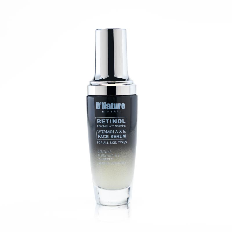 Best Retinol Vitamin A&E Face Serum for Anti-Aging & Wrinkles - Brightening & Hydrating Night Treatment for Glowing Skin - Perfect for Daily Skincare Routine