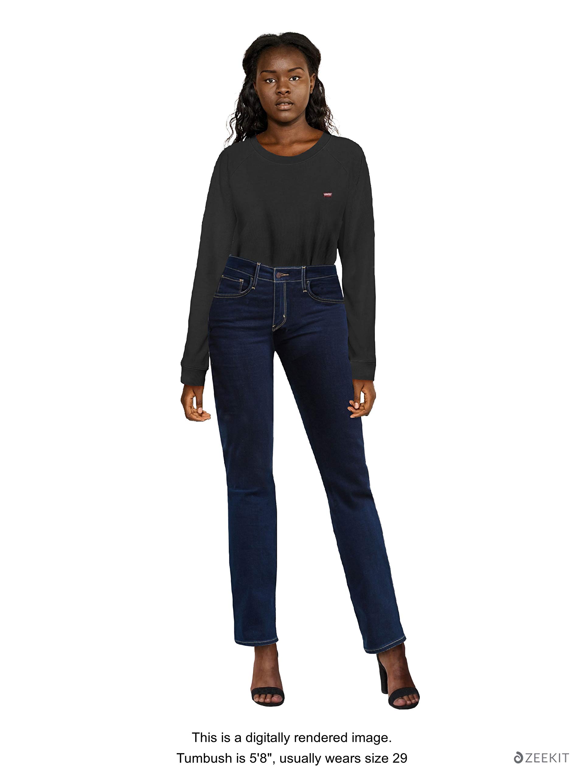 Levi's Women's Straight 505 Jeans - Classic Blue Denim Pants for Casual Wear & Everyday Outfits | Perfect for Work, Shopping & Weekend Style