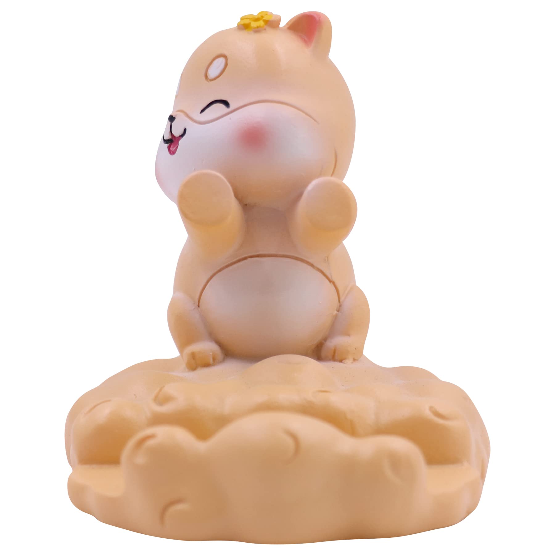 Cute Bunny Phone Stand - Animal-Themed Smartphone Desk Holder for iPhone, Samsung & All Mobile Phones - Kawaii Pig Dog Rabbit Phone Holder - Perfect for Office, Bedroom & Car Use