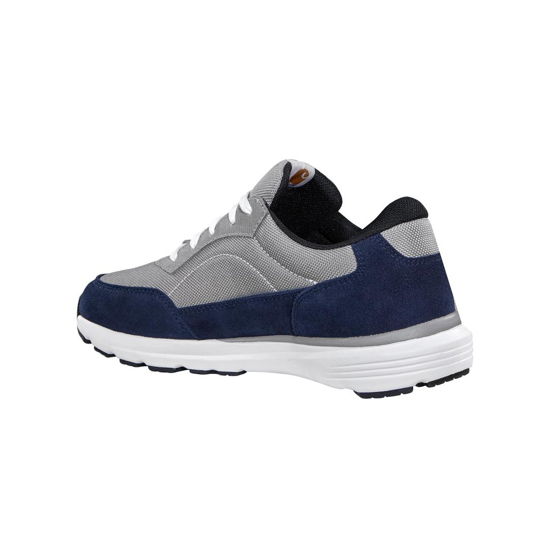 Greenfield Women's ESD Soft Toe Sneakers - Slip Resistant Work Shoes for Nurses, Chefs & Healthcare Professionals (Blue/Grey) | Comfortable & Lightweight for Long Shifts