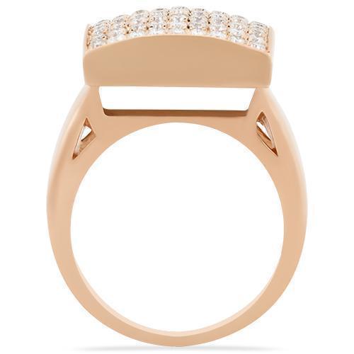 14K Solid Yellow Gold Men's Diamond Ring - 1.95 Carat Total Weight | Luxury Wedding Band, Anniversary Gift for Him, Engagement Ring for Men