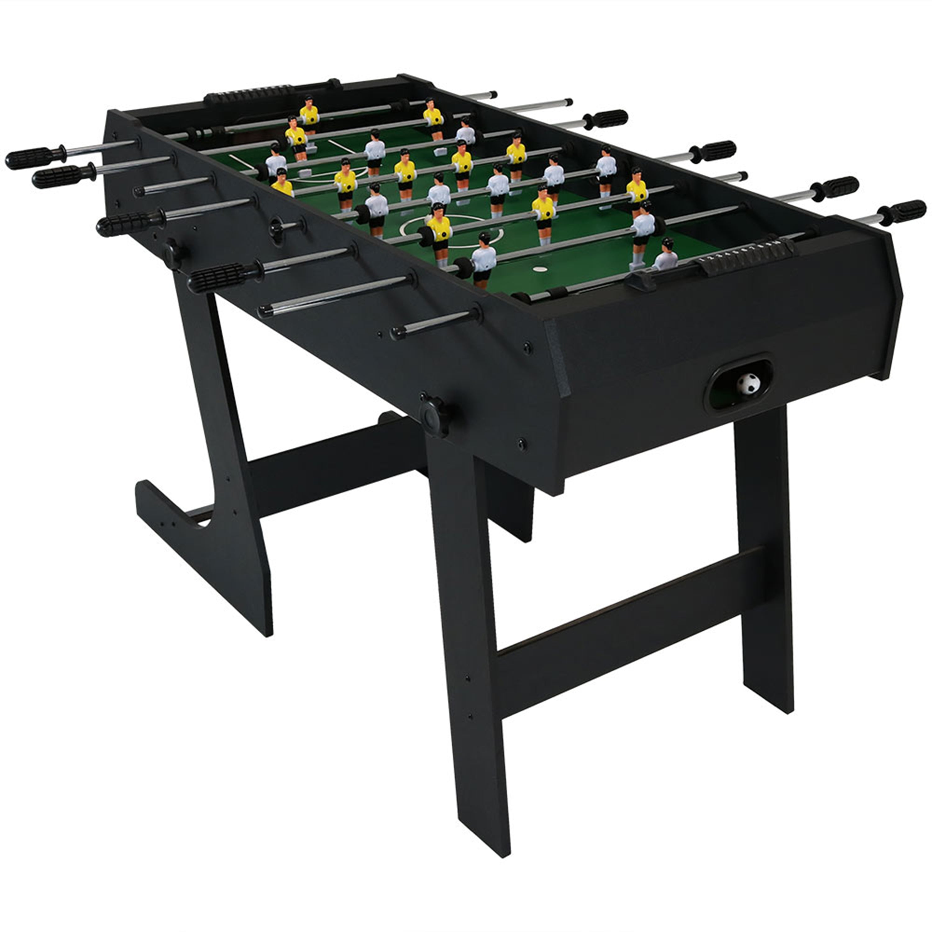 Sunnydaze 48 Inch Folding Foosball Game Table for Kids & Adults - Indoor & Outdoor Fun for Game Rooms, Parties, and Family Gatherings