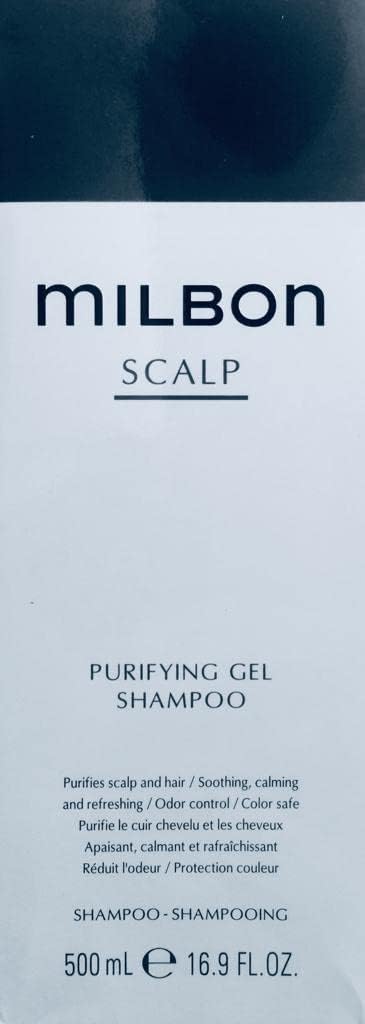 Milbon SCALP PURIFYING GFEL Shampoo - Deep Cleansing & Scalp Care for Oily Hair - Perfect for Daily Use & Salon Treatments