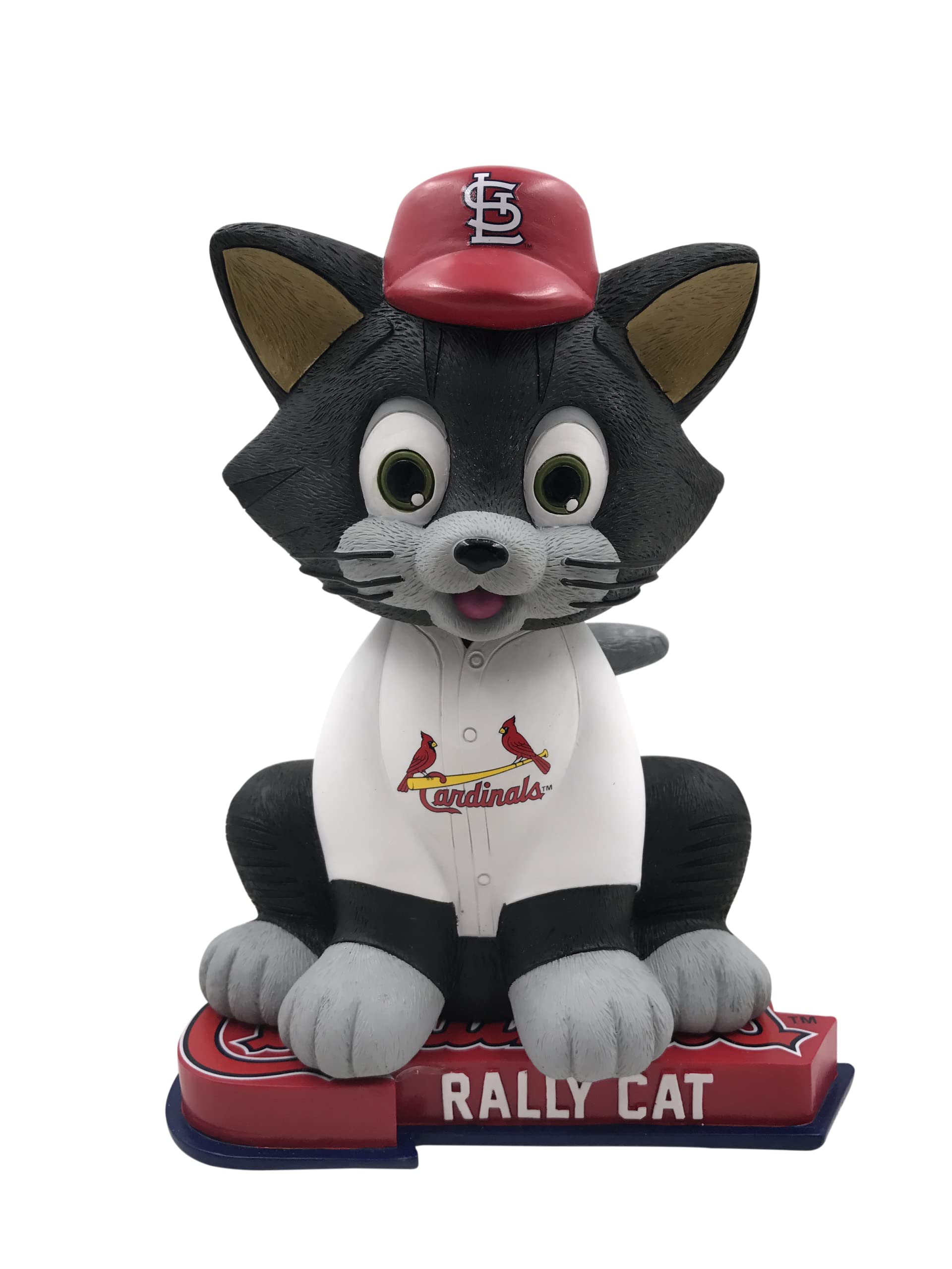 St. Louis Cardinals Rally Cat Special Edition Bobblehead - MLB Collectible for Baseball Fans, Home & Office Decor, Sports Memorabilia Gift