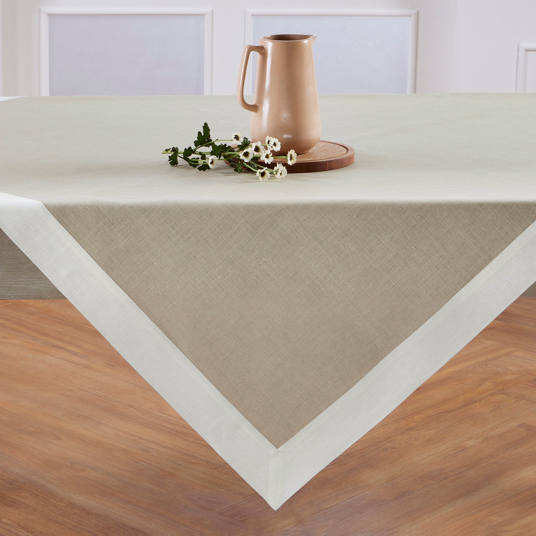 Contempo Modern Decorative Table Throw - Stylish & Soft Table Cover for Dining Room, Living Room, or Outdoor Patio - Perfect for Home Decor, Parties, and Special Occasions