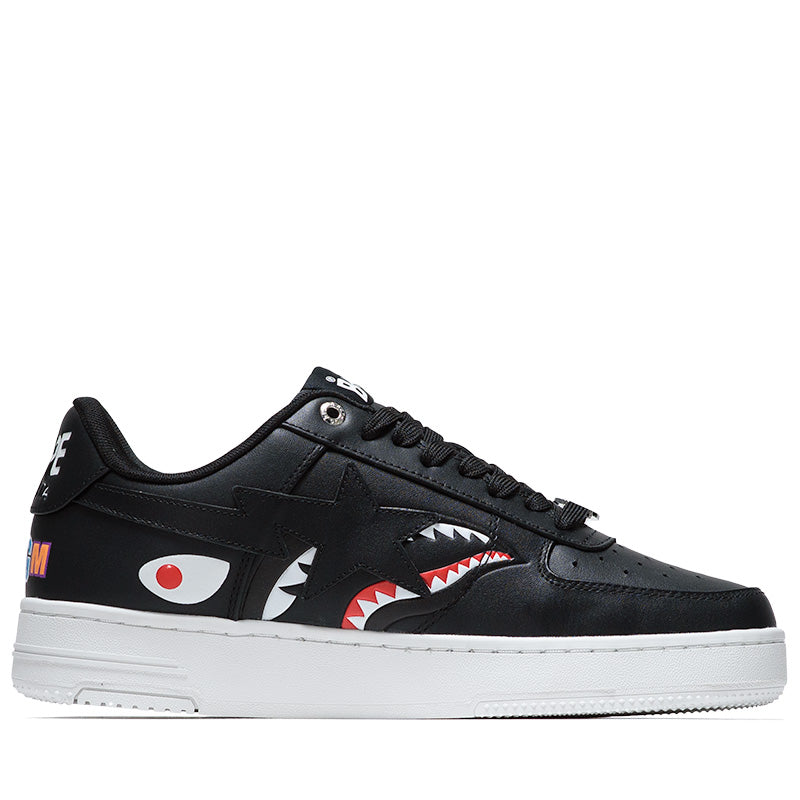 BAPE Shark Bape Sta M2 Sneakers - Black | Streetwear Fashion for Men & Women | Perfect for Casual Wear & Urban Style