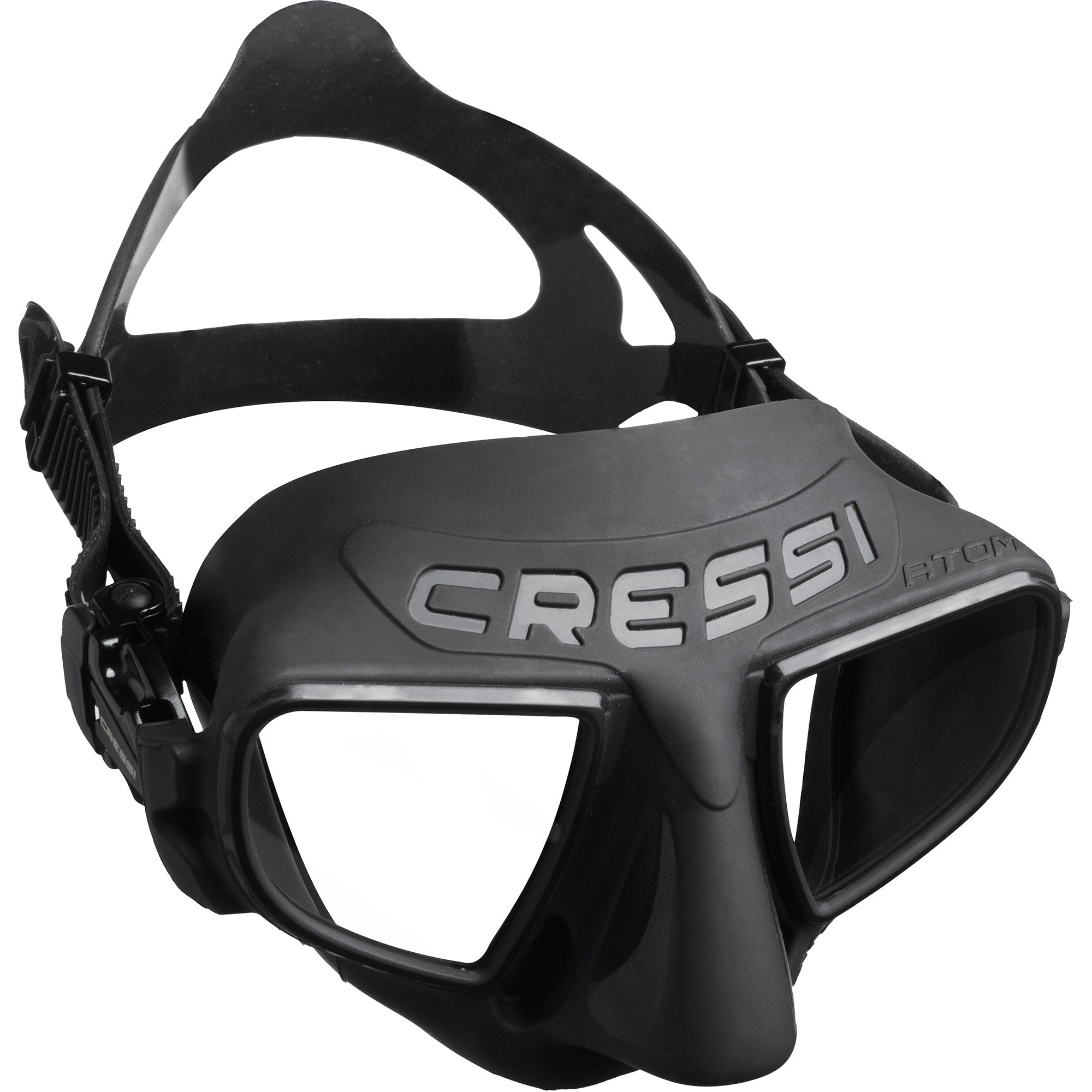 Cressi Atom Freediving Mask - Low Volume Scuba Diving Mask for Spearfishing & Snorkeling - Comfortable & Durable for Underwater Adventures