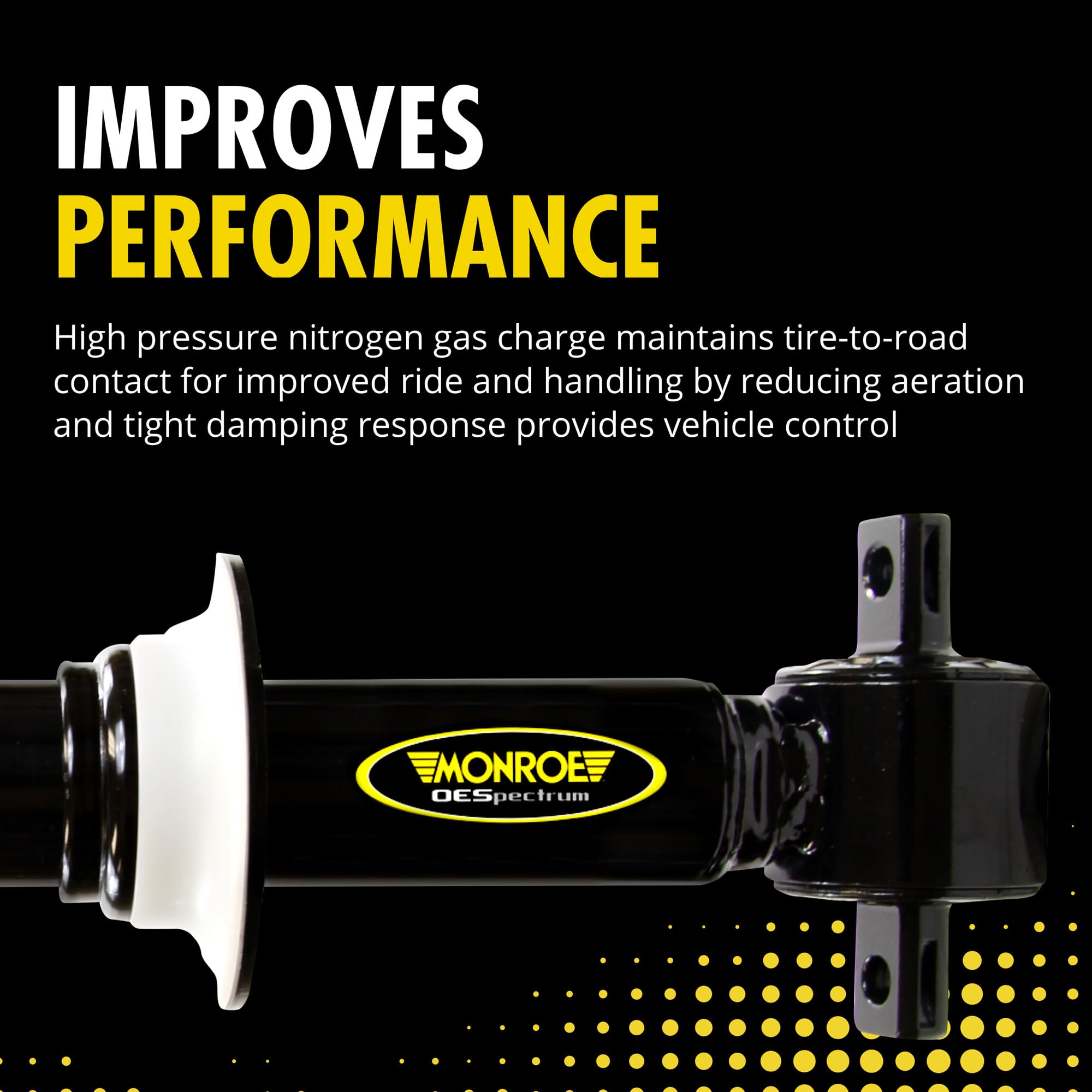 Monroe OESpectrum 39139 Shock Absorber & Strut Assembly - Premium Suspension Replacement for Smooth Ride & Handling - Perfect for Trucks, SUVs, and Sedans on Rough Roads