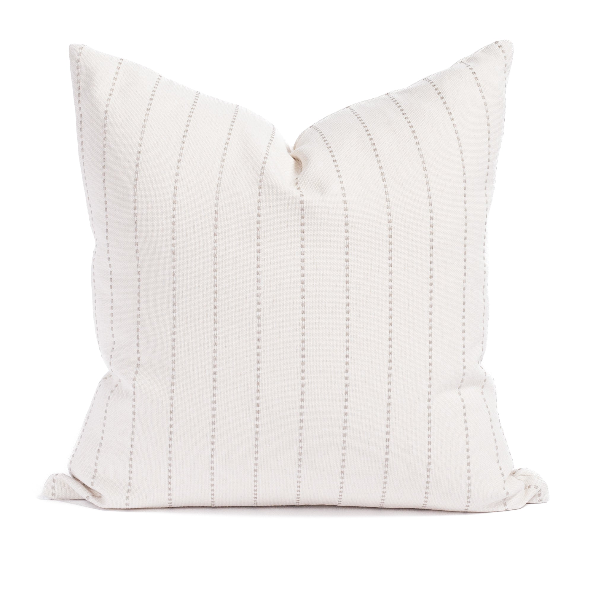 Fontana 20x20 Outdoor Pillow - Premium Linen Cover - Water Resistant & UV Protected - Perfect for Patio, Deck, Poolside & Garden Furniture