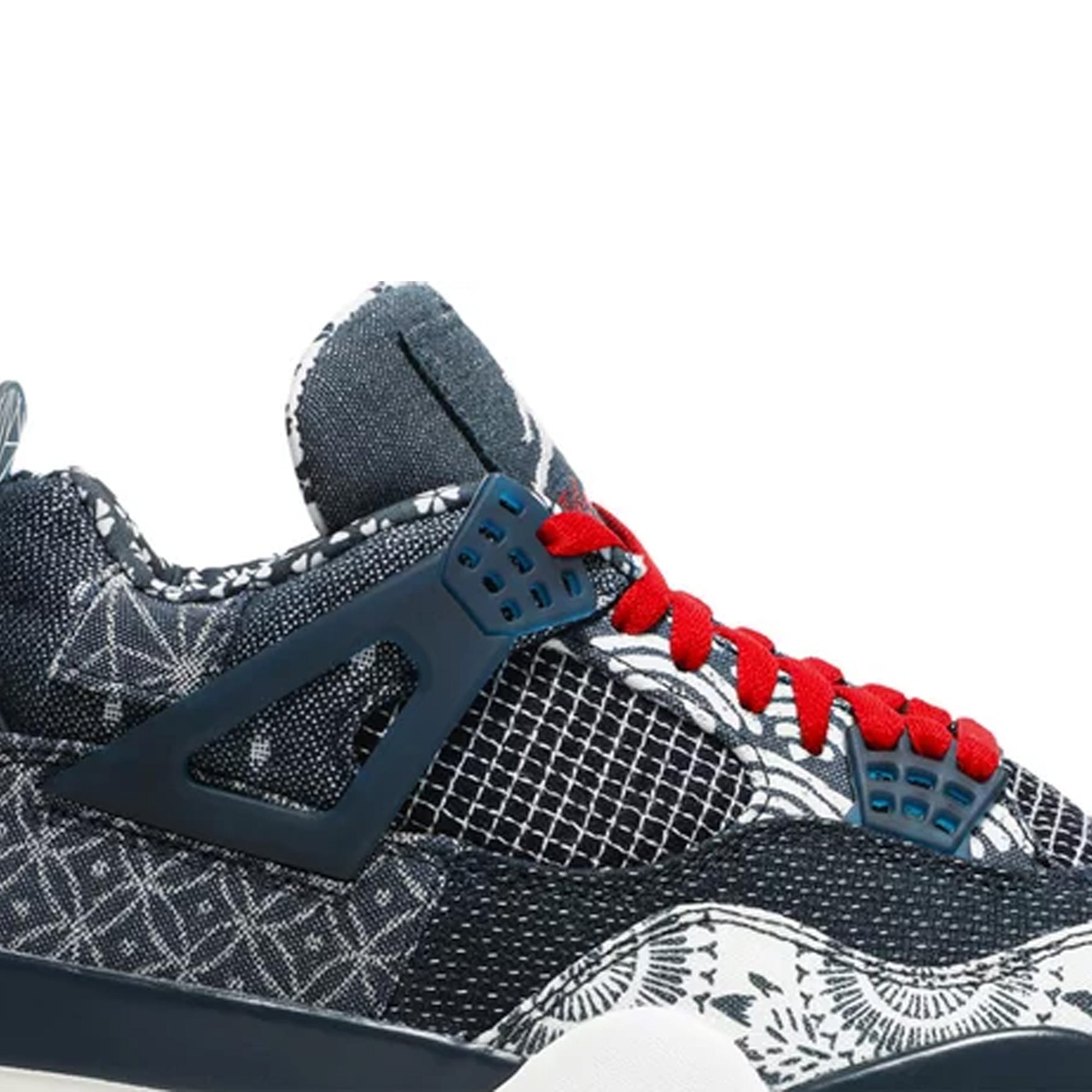 Air Jordan 4 Retro SE 'Sashiko' Sneakers (2020) - Men's Basketball Shoes for Streetwear & Casual Outfits | Perfect for Sneaker Collectors & Urban Fashion