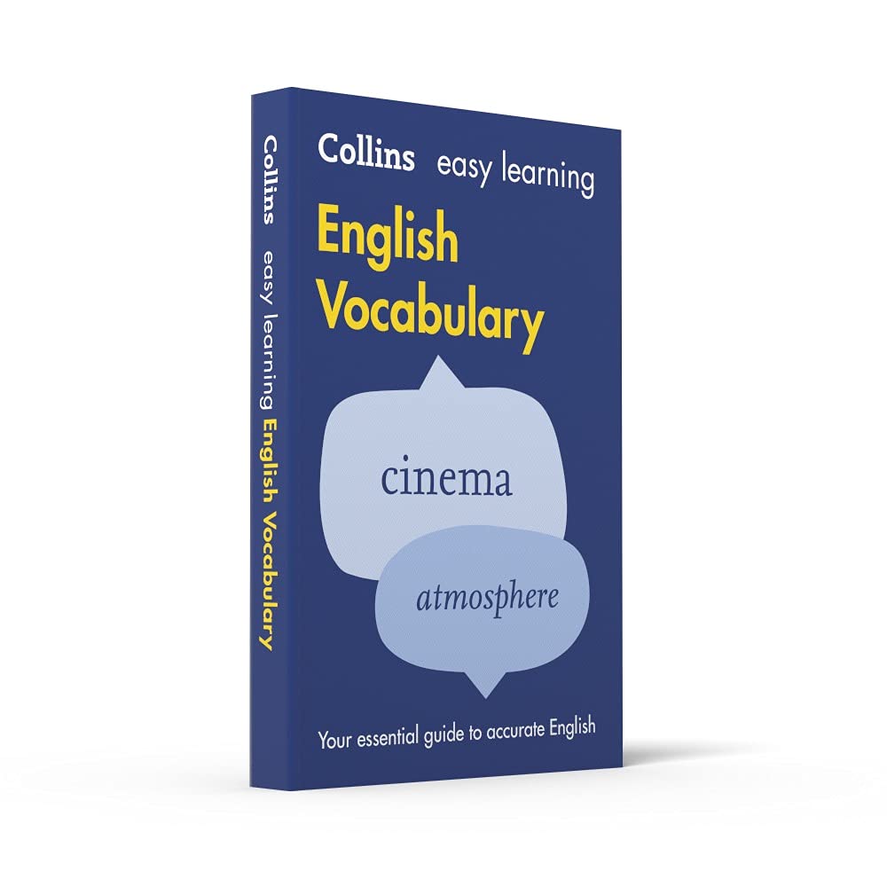 Easy Learning English Vocabulary Book - Collins for Study & Travel