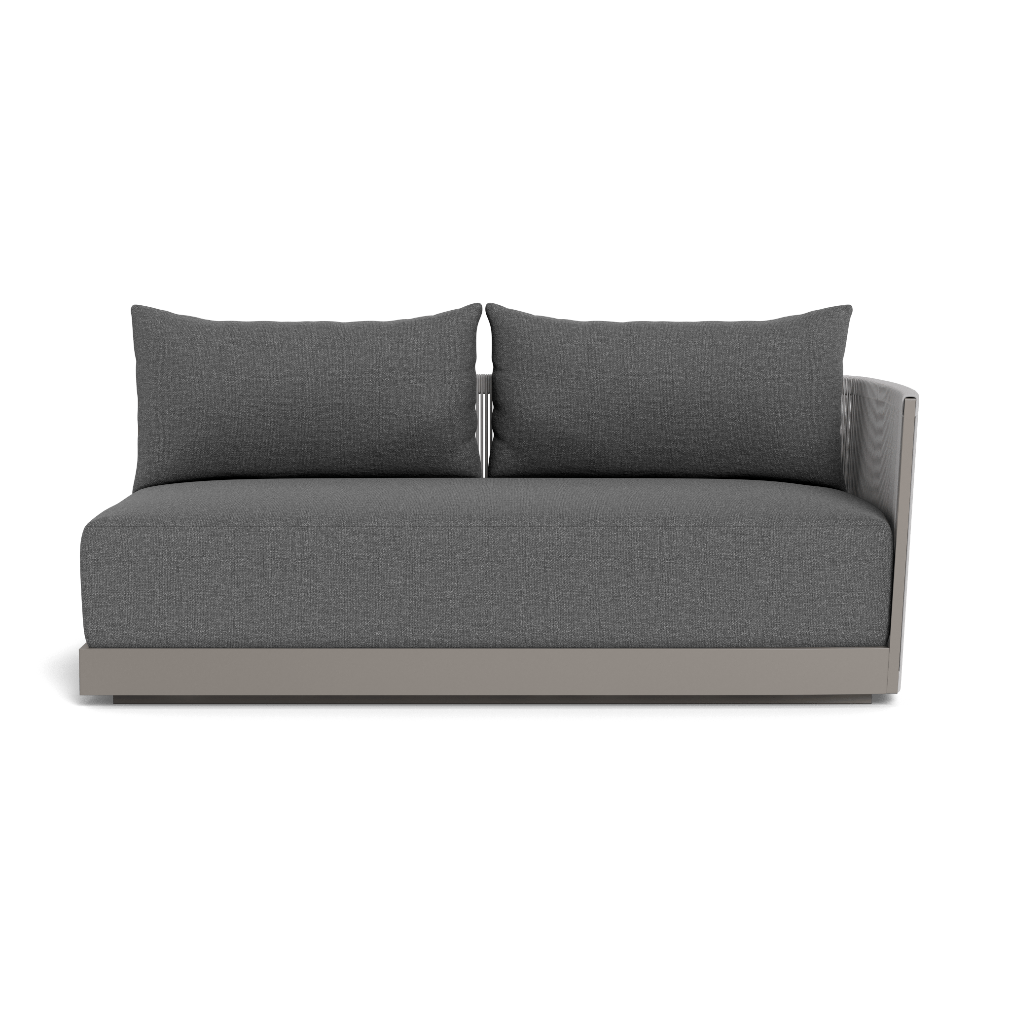 Antigua 2-Seater Sofa with Right Arm - Modern Living Room Furniture for Small Spaces, Apartments & Cozy Homes