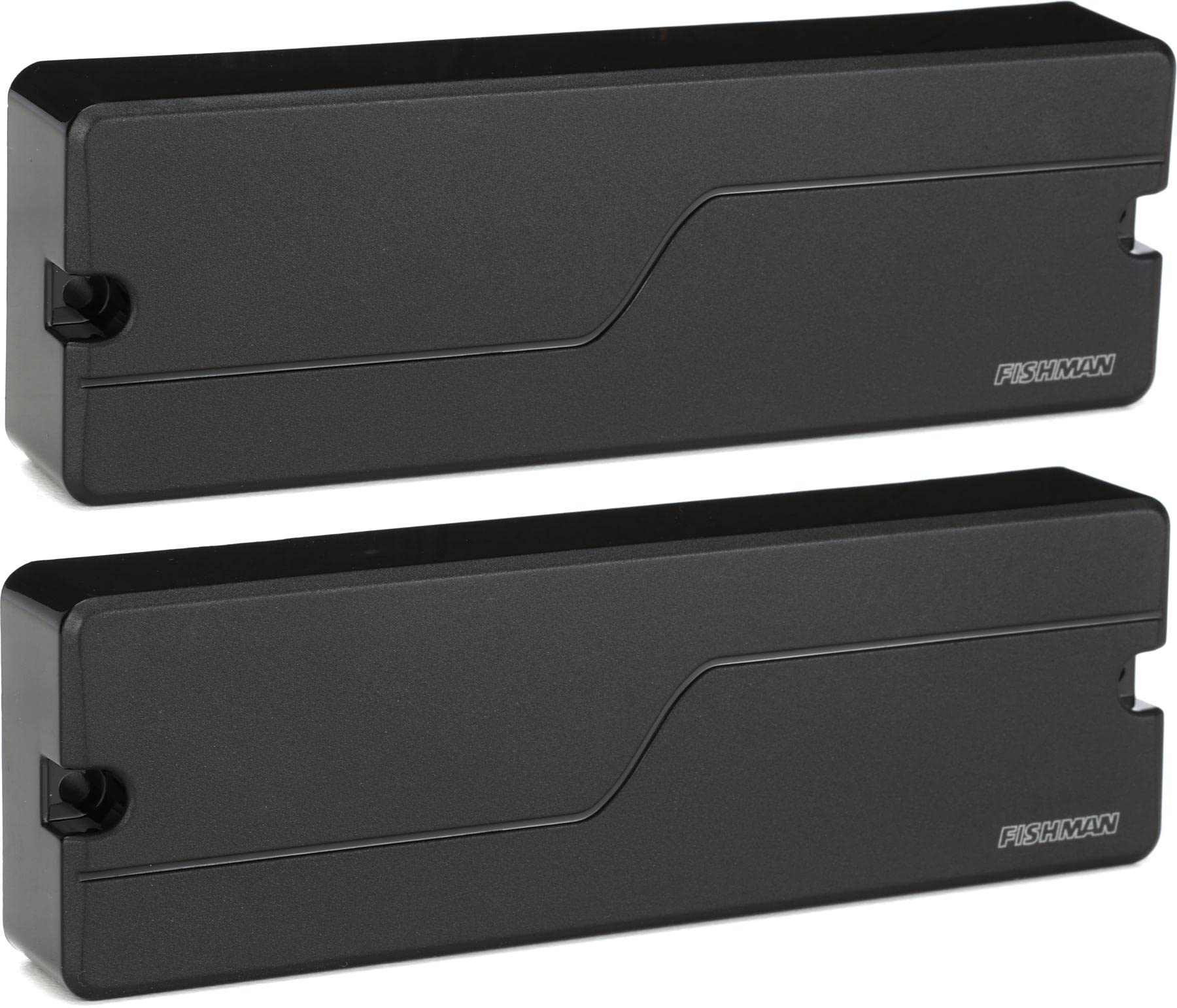 Fishman Fluence 6-String Bass Guitar Pickup Set - Black | Active Humbucker for Enhanced Tone & Clarity | Perfect for Rock, Metal & Studio Recording