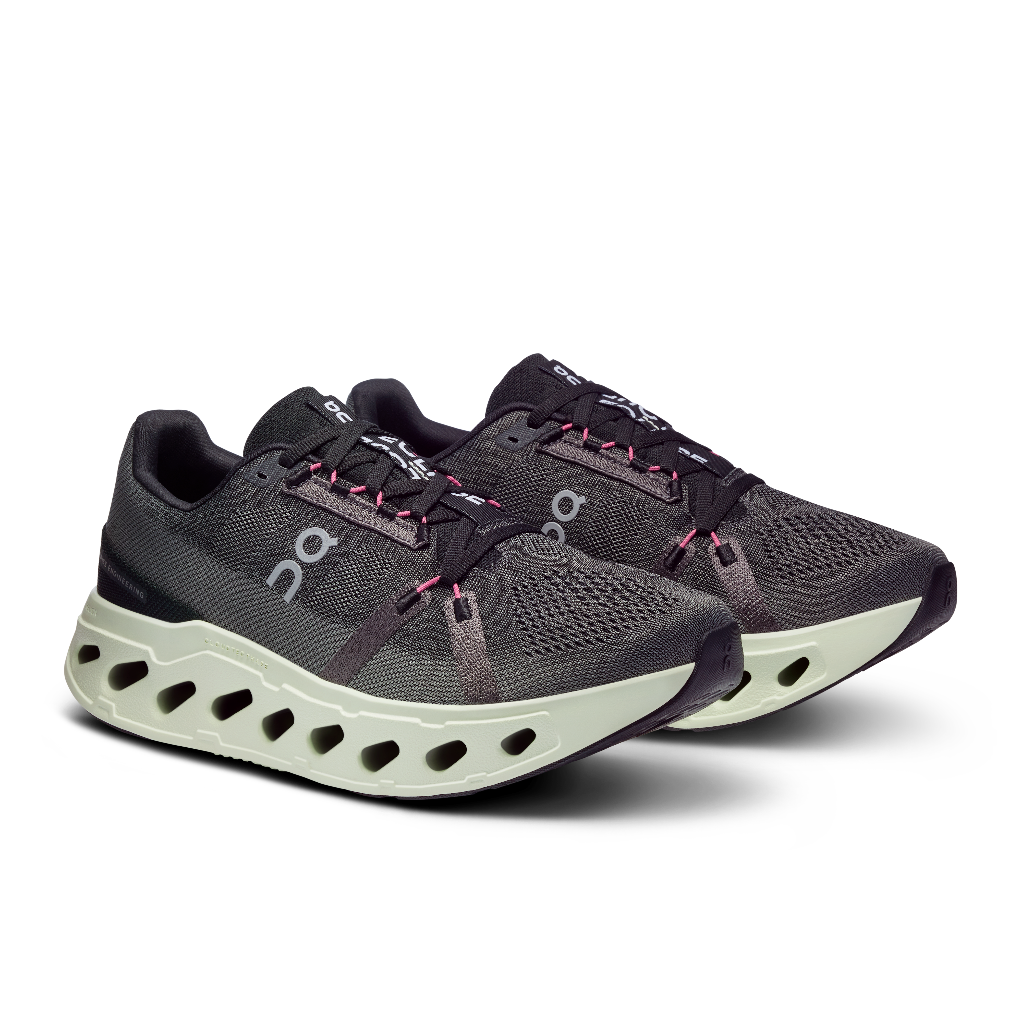 Men’s Cloudeclipse Running Shoes (Rock/Lima Color) - Lightweight & Cushioned for Road Running, Jogging & Gym Workouts