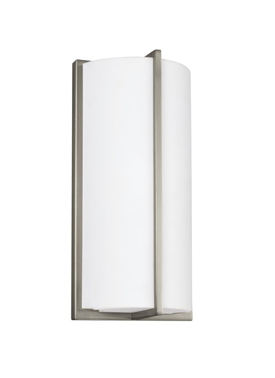 ADA Compliant Single Light LED Bathroom Wall Sconce - Modern Waterproof Vanity Light Fixture for Bathroom, Powder Room & Dressing Area