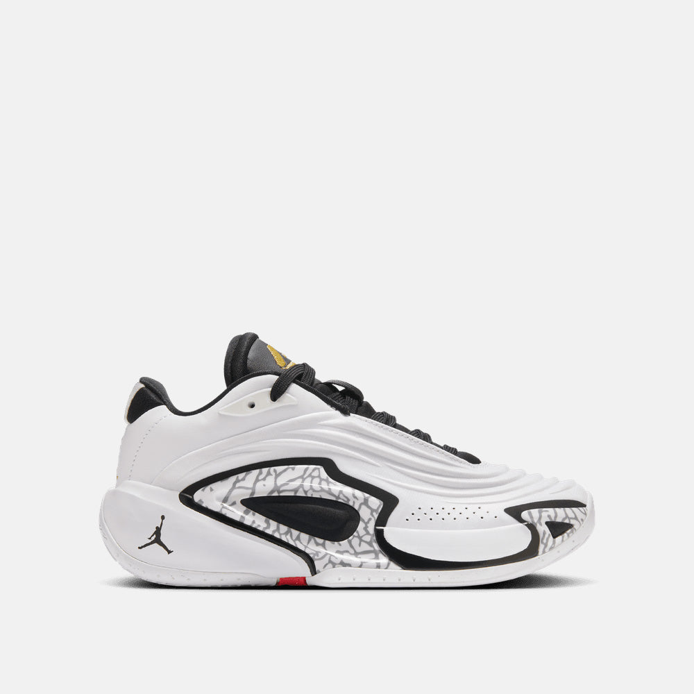 White/Metallic Gold/Black/Red