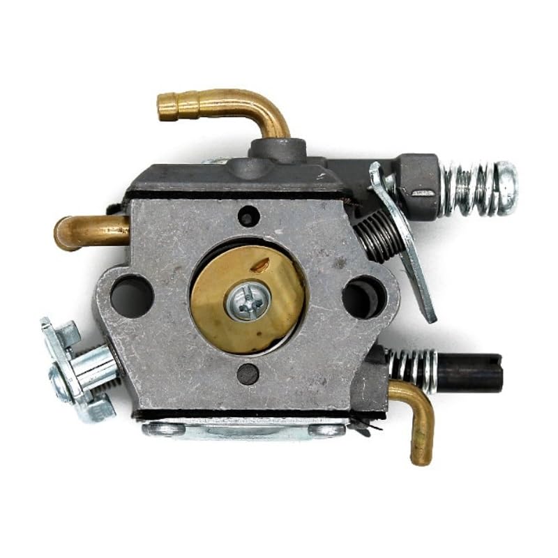 High-Performance Automatic Carburetor with Durable Copper Elbow - Compatible with 45cc 52cc 58cc Chinese Gasoline Chainsaws - Perfect for Forestry, Landscaping & DIY Wood Cutting Projects