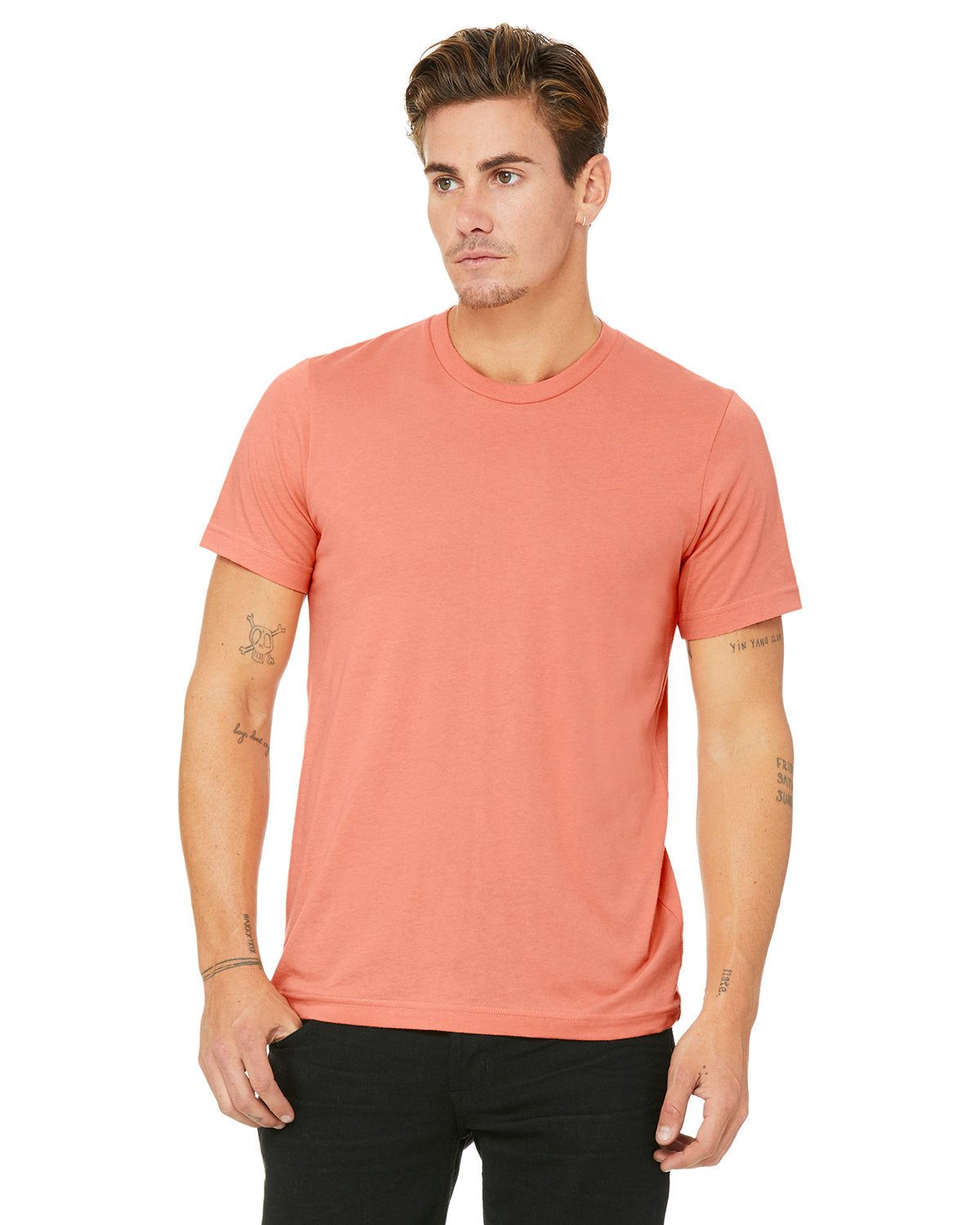 Bella + Canvas 3001C Unisex Jersey T-Shirt - Soft Cotton Crew Neck Tee for Men & Women - Perfect for Casual Wear, Screen Printing & Everyday Comfort