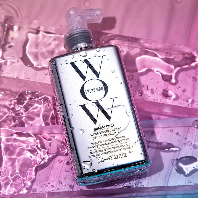 COLOR WOW Dream Coat Supernatural Spray - Anti Humidity Hair Treatment, Frizz Control & Heat Protectant (6.7 Fl Oz) - Perfect for Smooth, Shiny Hair at Home or Salon