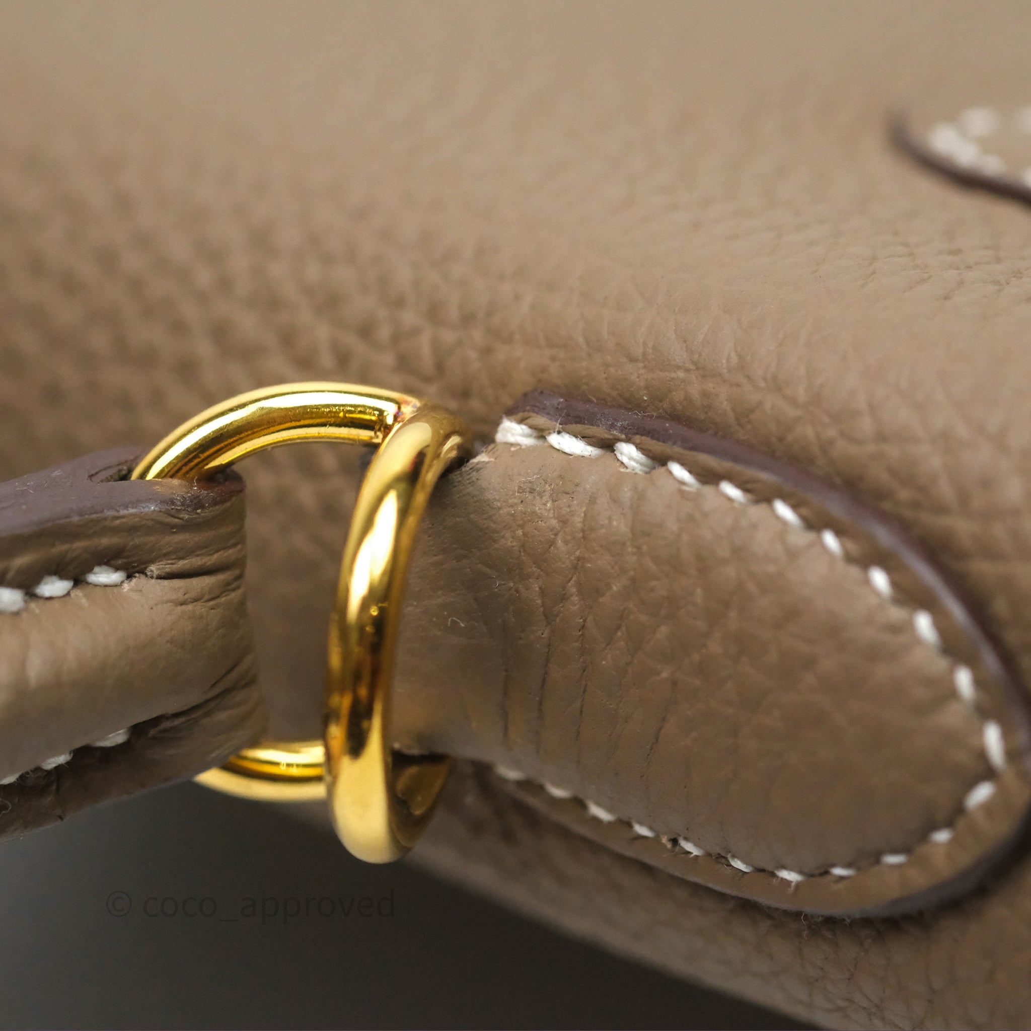 Authentic Hermès Retourne Kelly 25 Bag in Etoupe Togo Leather with Gold Hardware - Luxury Handbag for Women | Perfect for Work, Travel & Special Occasions
