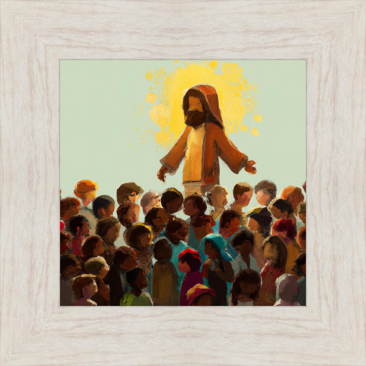 Blessed Are The Children - Inspirational Christian Wall Art for Kids' Room Decor & Nursery - Perfect for Sunday School, Baptism Gifts & Faith-Based Home Decor