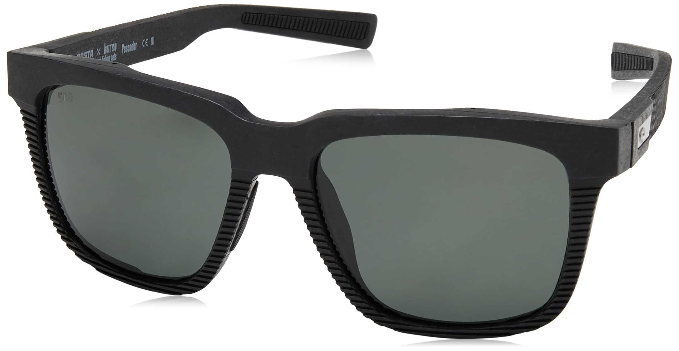 Costa Del Mar Men's Pescador Rectangular Polarized Sunglasses for Fishing, Driving & Outdoor Activities - UV Protection Aviator Style Shades